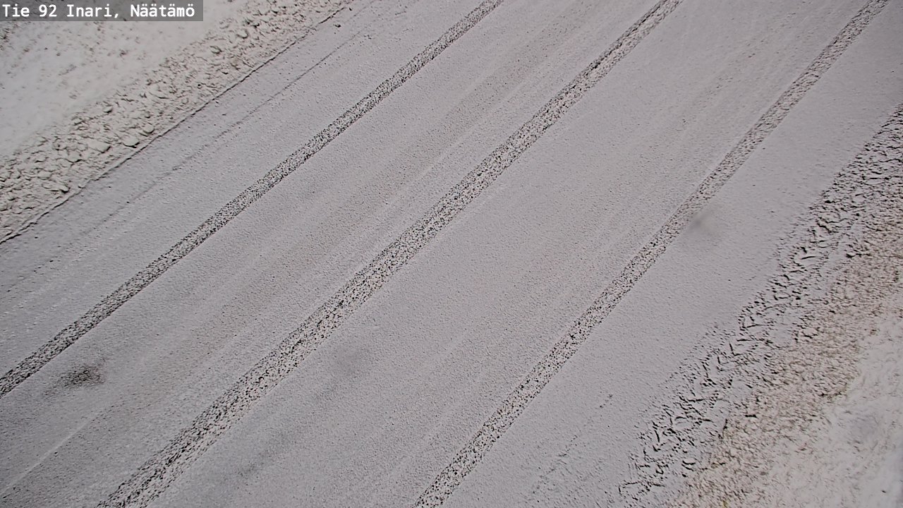 Kelikamerat Kuva Tie 92 Inari, Näätämö, Inari, Lappi