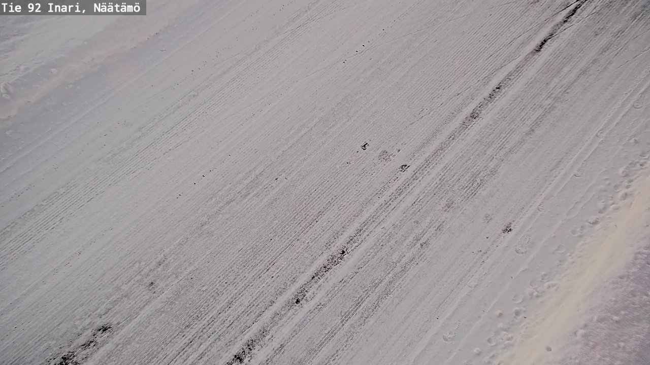 Kelikamerat Kuva Tie 92 Inari, Näätämö, Inari, Lappi