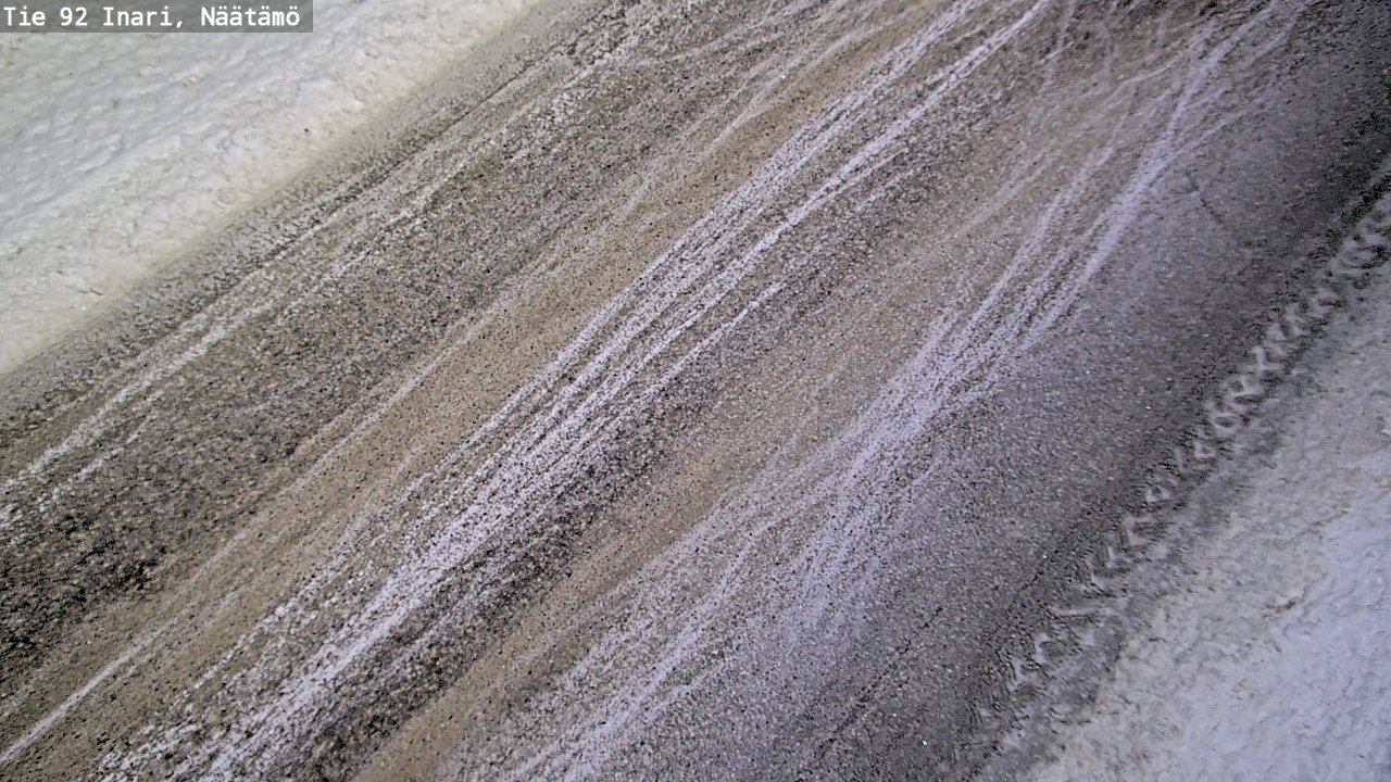 Kelikamerat Kuva Tie 92 Inari, Näätämö, Inari, Lappi