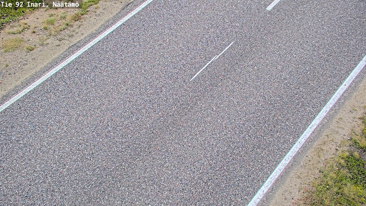 Kelikamerat Kuva Tie 92 Inari, Näätämö, Inari, Lappi