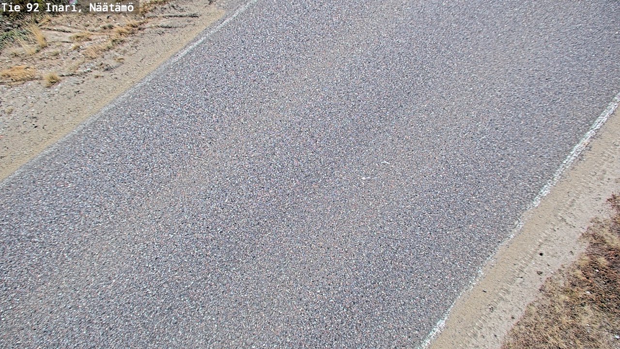 Kelikamerat Kuva Tie 92 Inari, Näätämö, Inari, Lappi