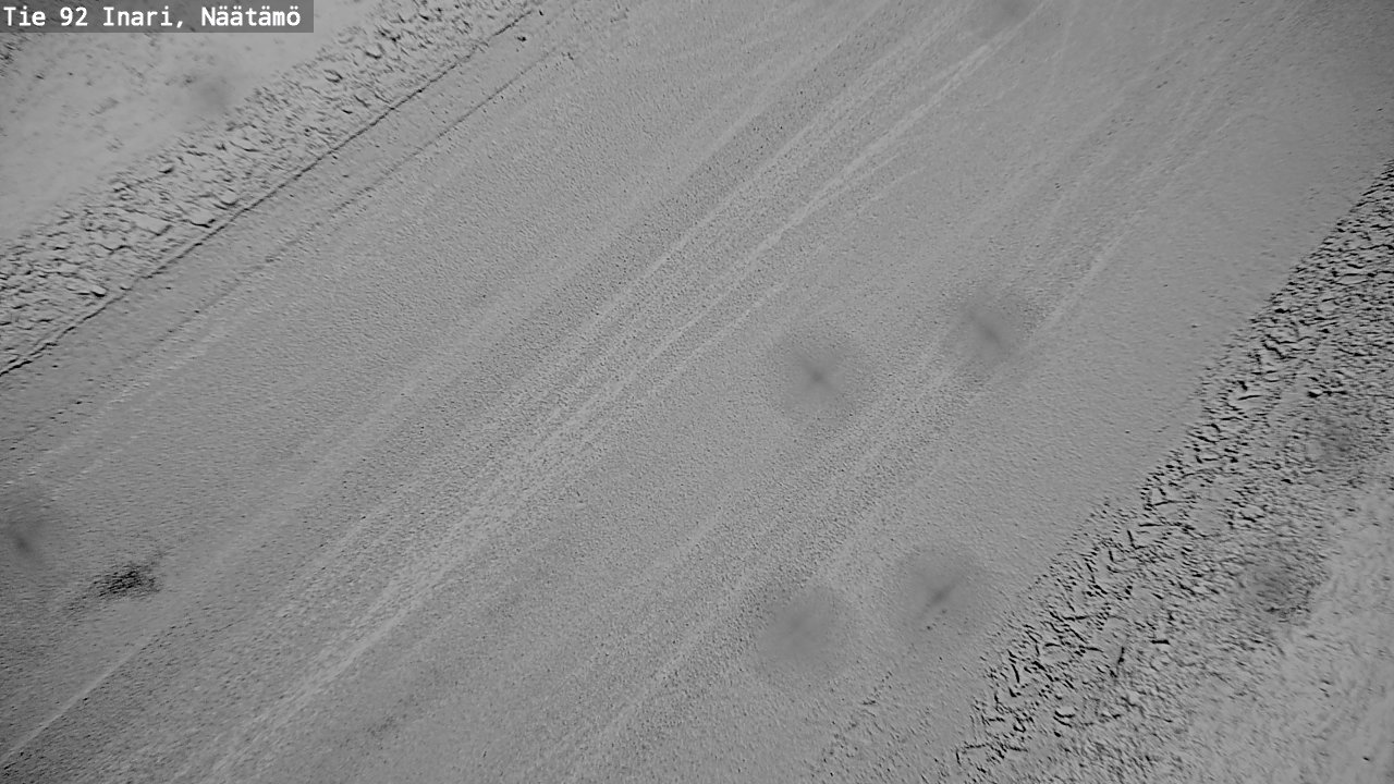 Kelikamerat Kuva Tie 92 Inari, Näätämö, Inari, Lappi