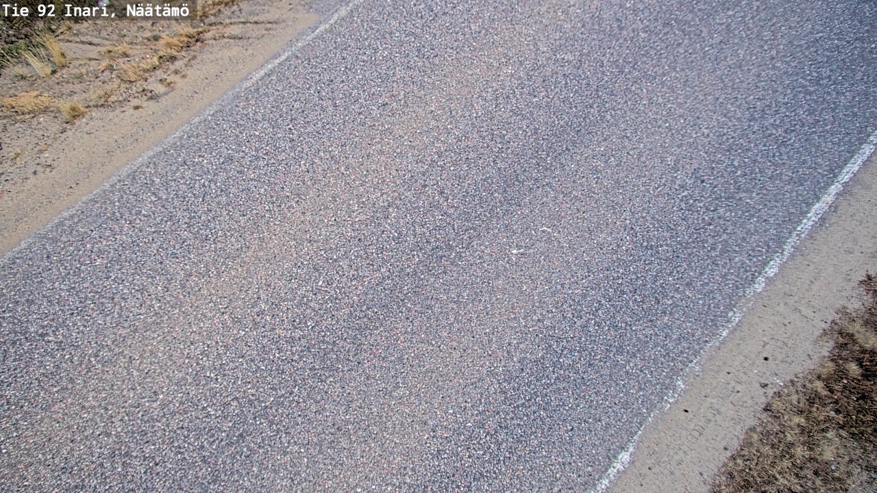 Kelikamerat Kuva Tie 92 Inari, Näätämö, Inari, Lappi