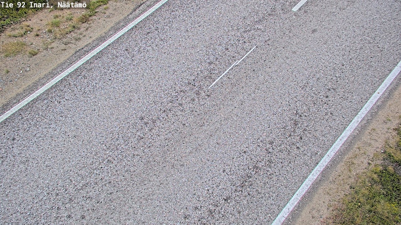 Kelikamerat Kuva Tie 92 Inari, Näätämö, Inari, Lappi