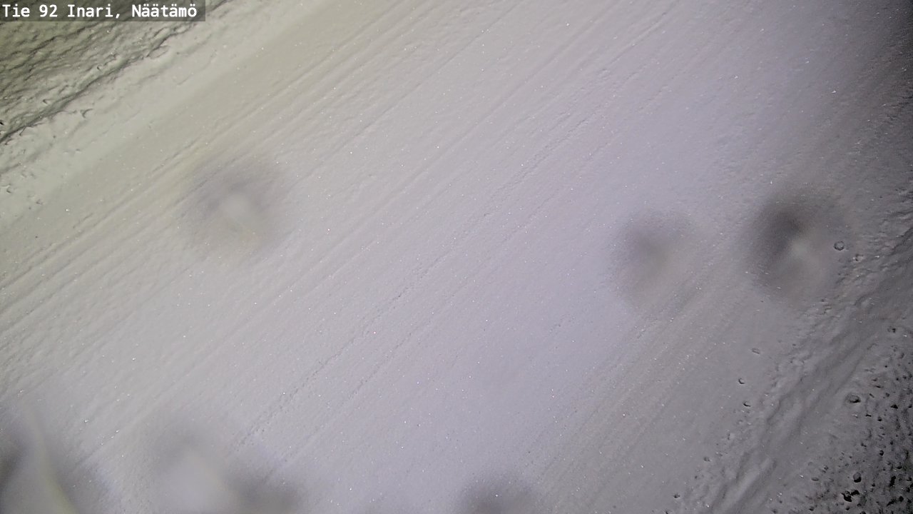 Weather Camera Image Väg 92 Enare, Näätämö, Inari, Lappi