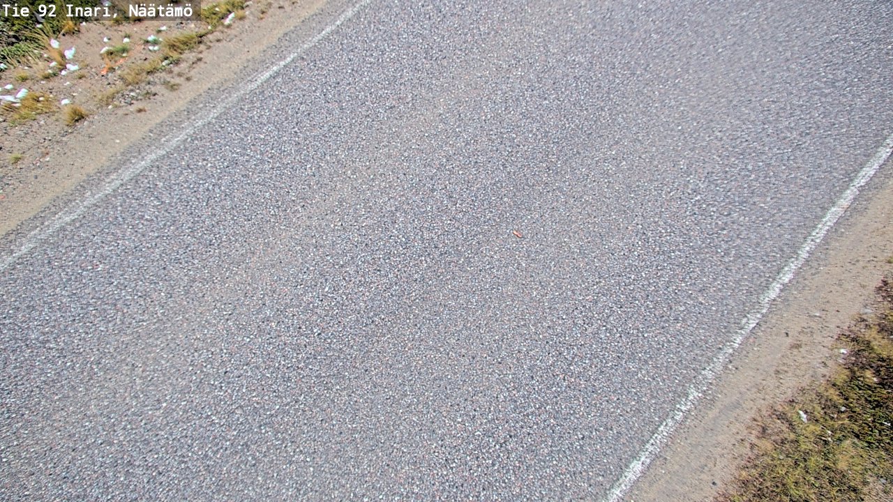 Kelikamerat Kuva Tie 92 Inari, Näätämö, Inari, Lappi