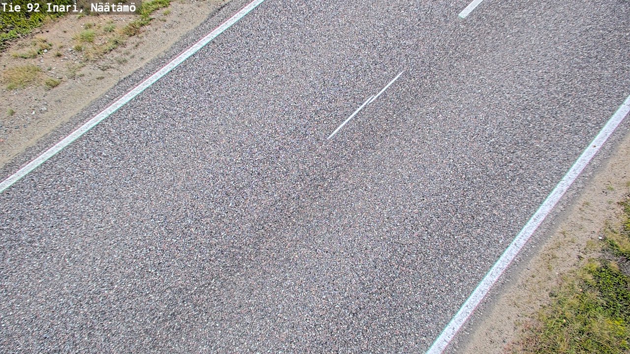Kelikamerat Kuva Tie 92 Inari, Näätämö, Inari, Lappi
