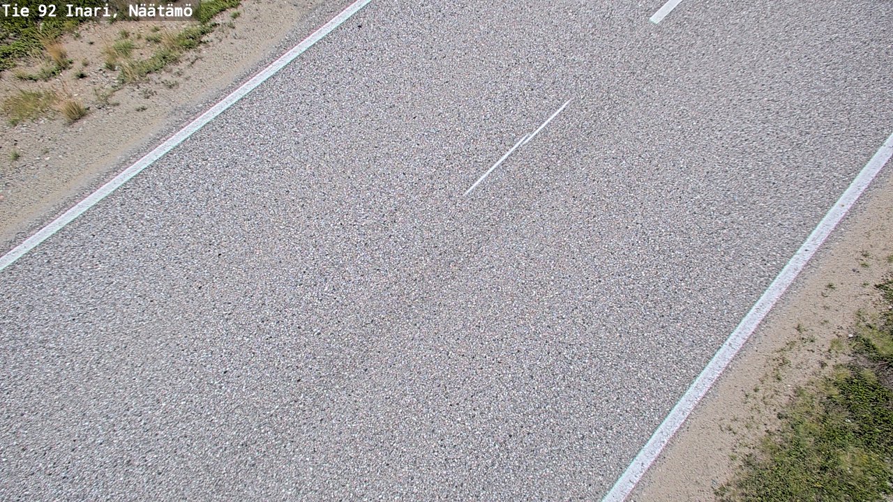 Kelikamerat Kuva Tie 92 Inari, Näätämö, Inari, Lappi