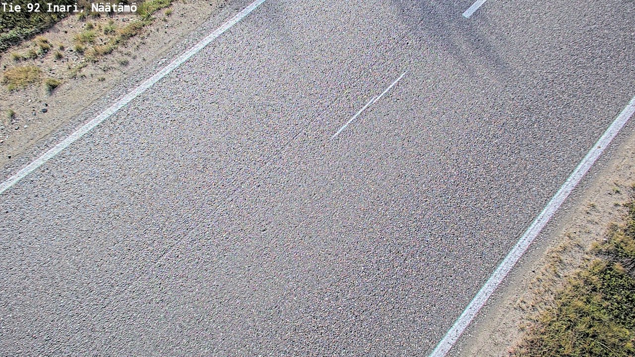 Kelikamerat Kuva Tie 92 Inari, Näätämö, Inari, Lappi