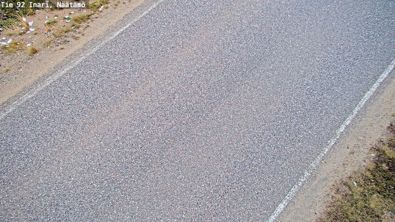 Kelikamerat Kuva Tie 92 Inari, Näätämö, Inari, Lappi