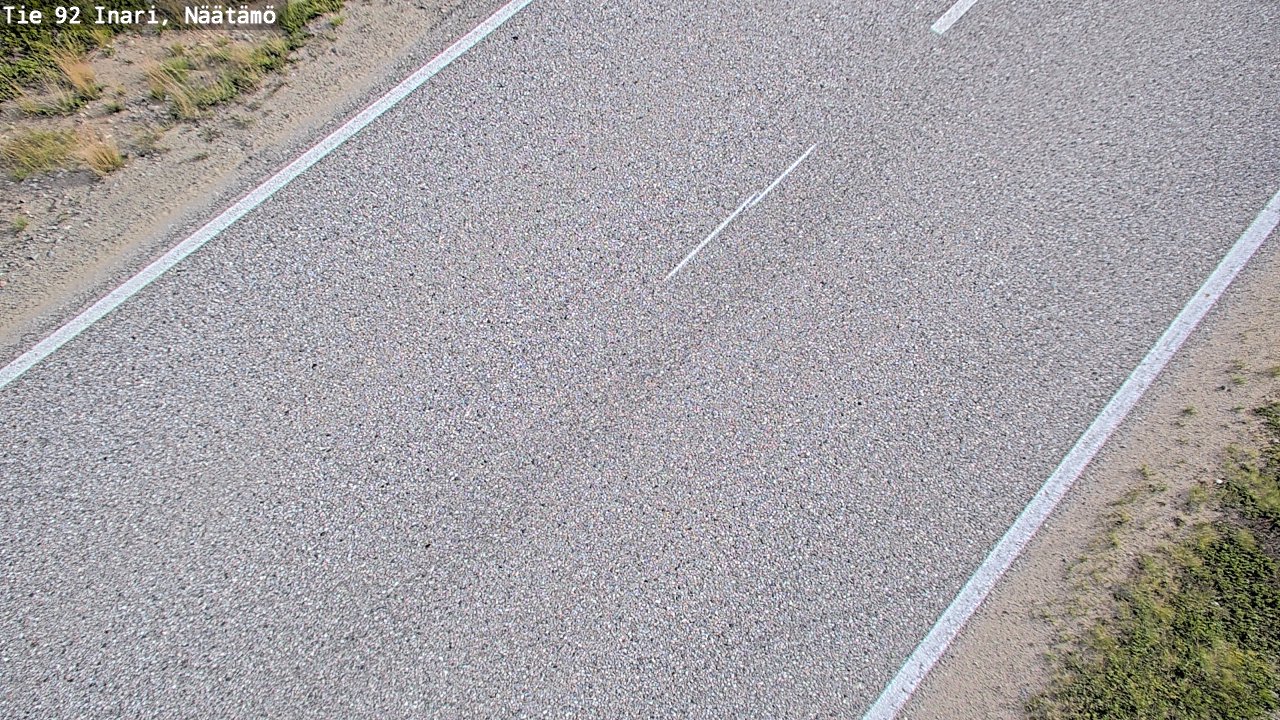 Kelikamerat Kuva Tie 92 Inari, Näätämö, Inari, Lappi