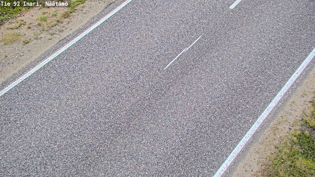 Kelikamerat Kuva Tie 92 Inari, Näätämö, Inari, Lappi