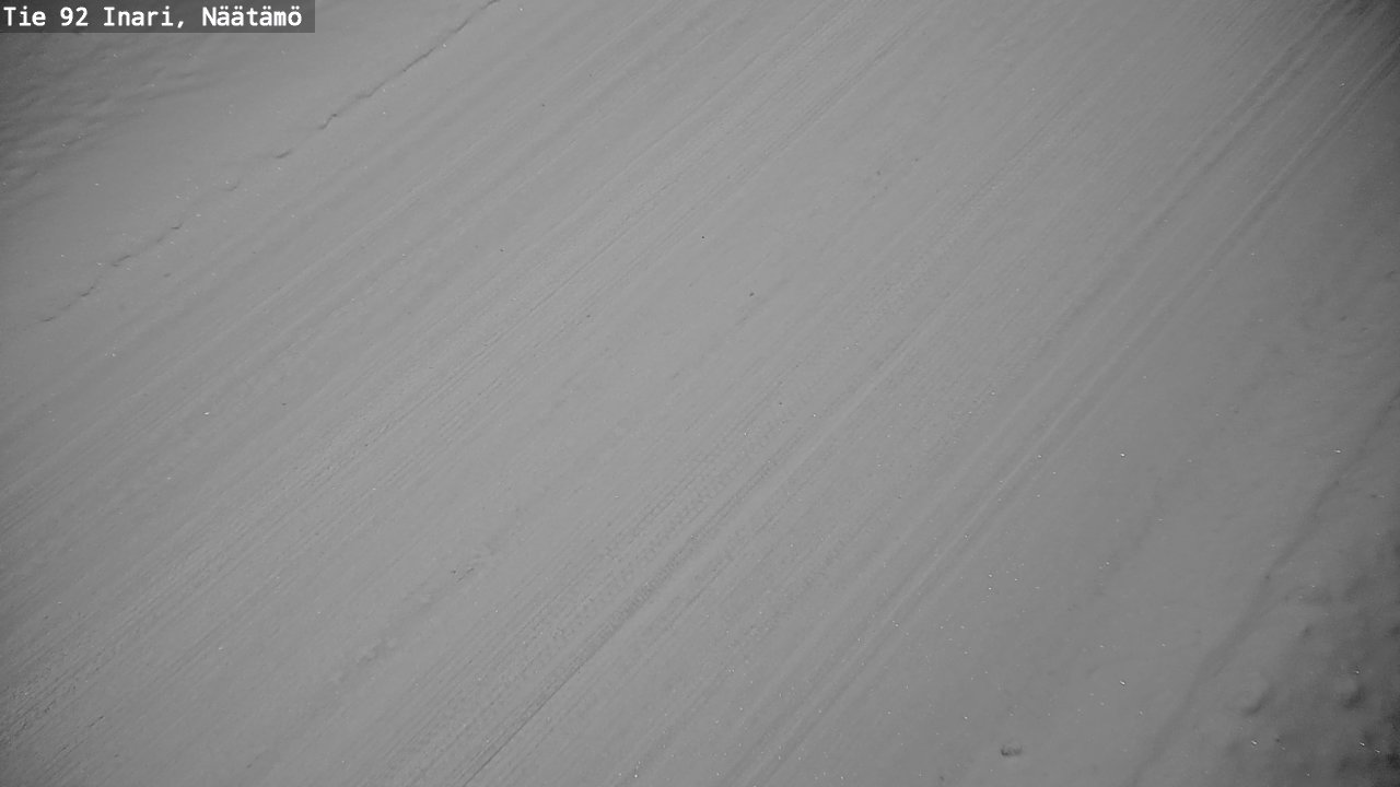 Weather Camera Image Väg 92 Enare, Näätämö, Inari, Lappi