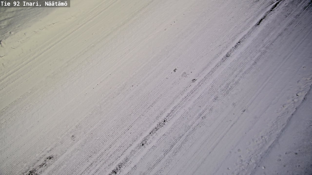 Kelikamerat Kuva Tie 92 Inari, Näätämö, Inari, Lappi