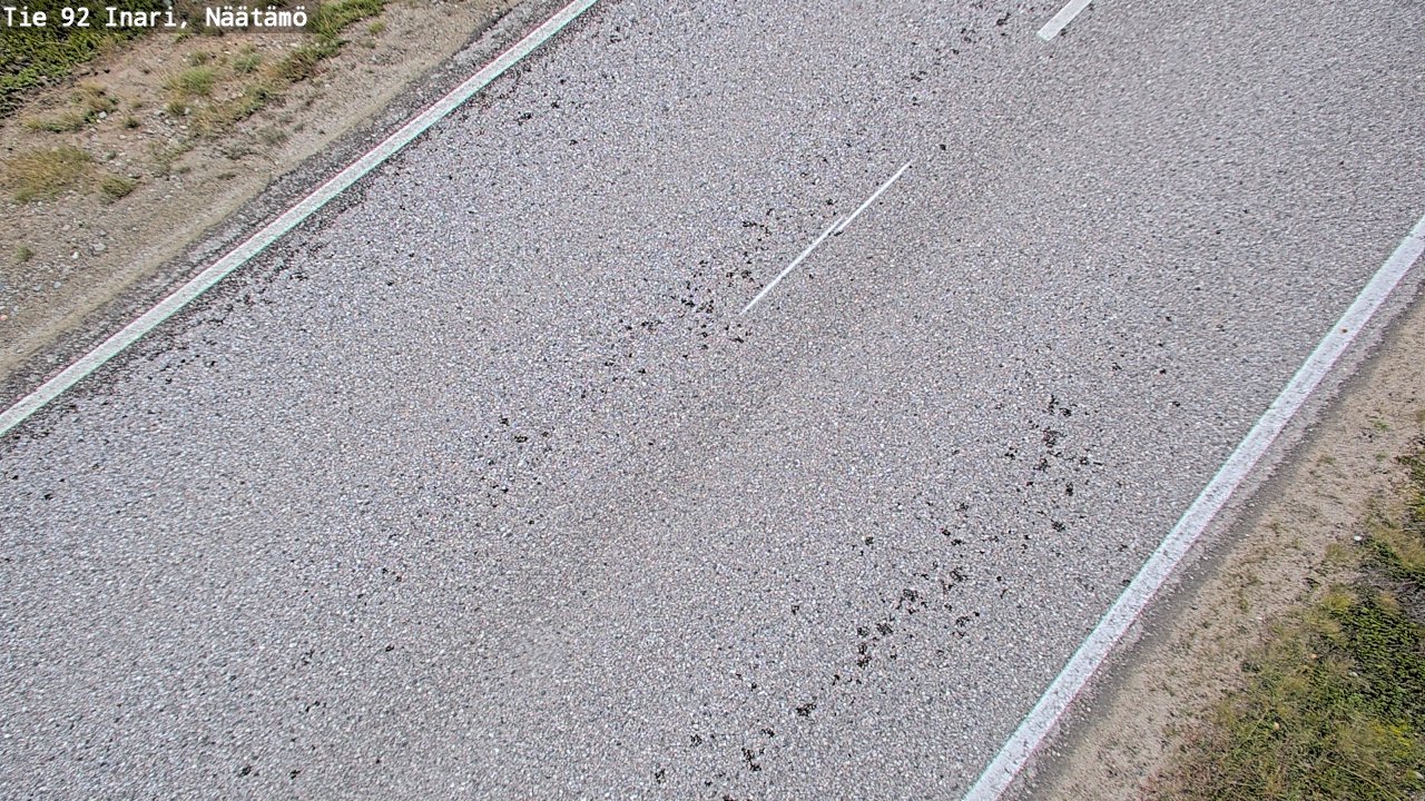 Kelikamerat Kuva Tie 92 Inari, Näätämö, Inari, Lappi