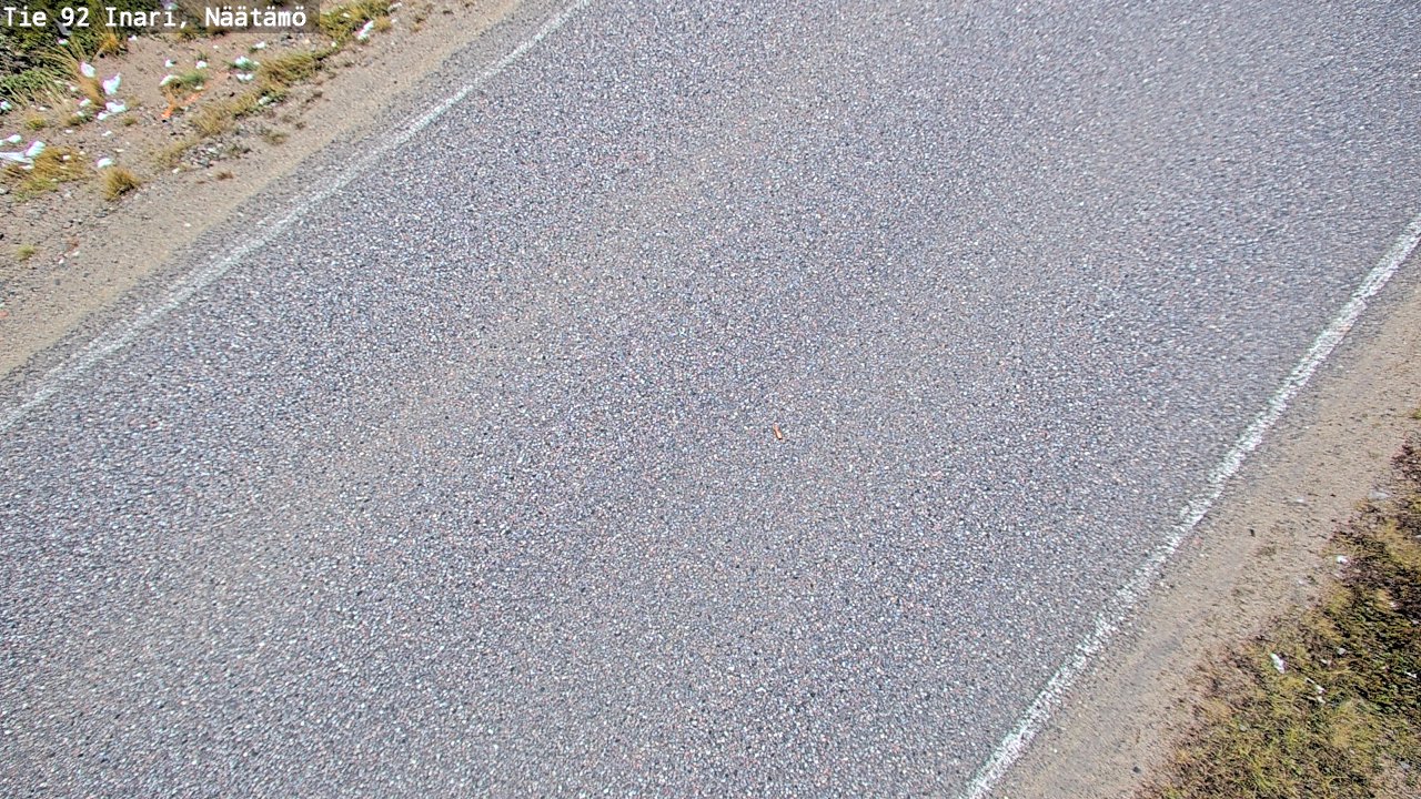 Kelikamerat Kuva Tie 92 Inari, Näätämö, Inari, Lappi