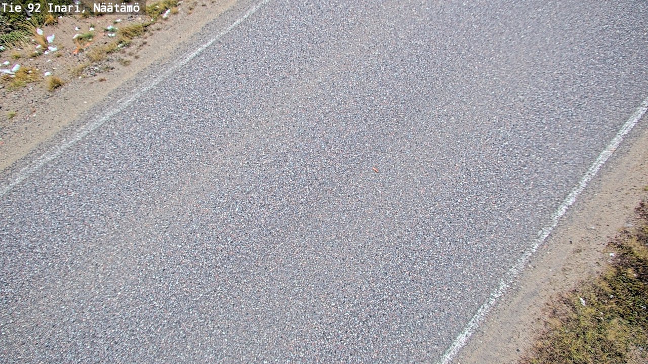 Kelikamerat Kuva Tie 92 Inari, Näätämö, Inari, Lappi