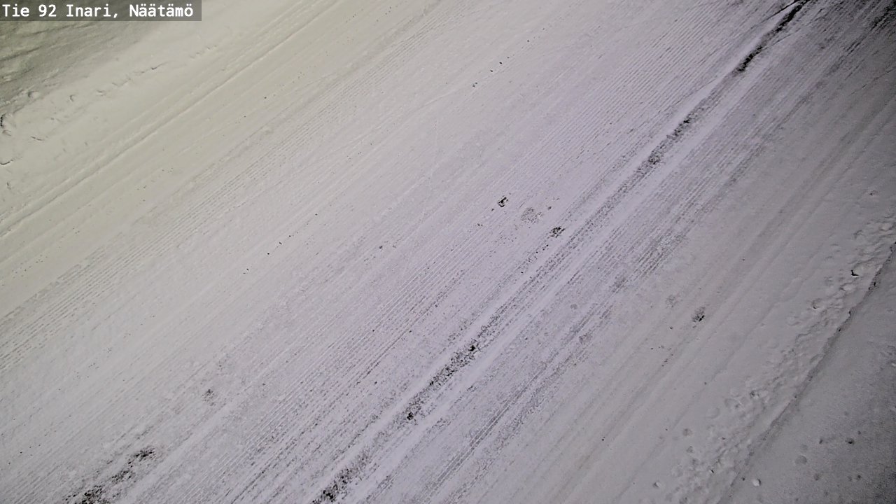 Kelikamerat Kuva Tie 92 Inari, Näätämö, Inari, Lappi