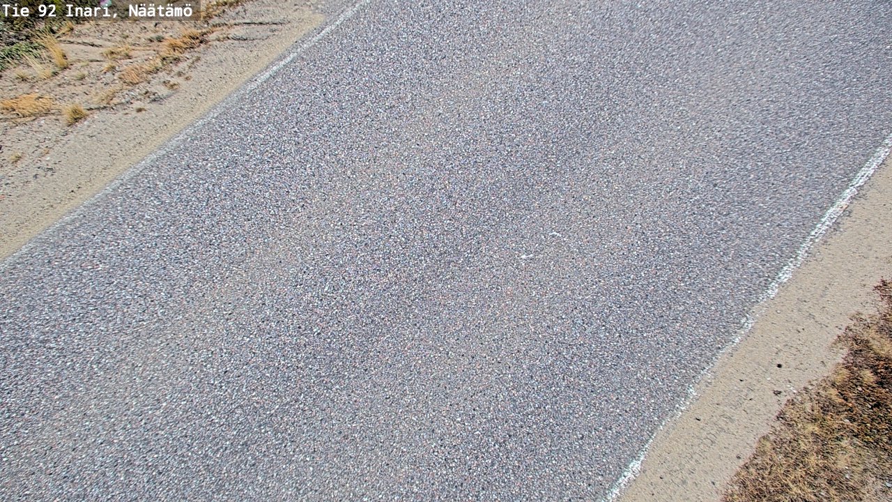 Kelikamerat Kuva Tie 92 Inari, Näätämö, Inari, Lappi