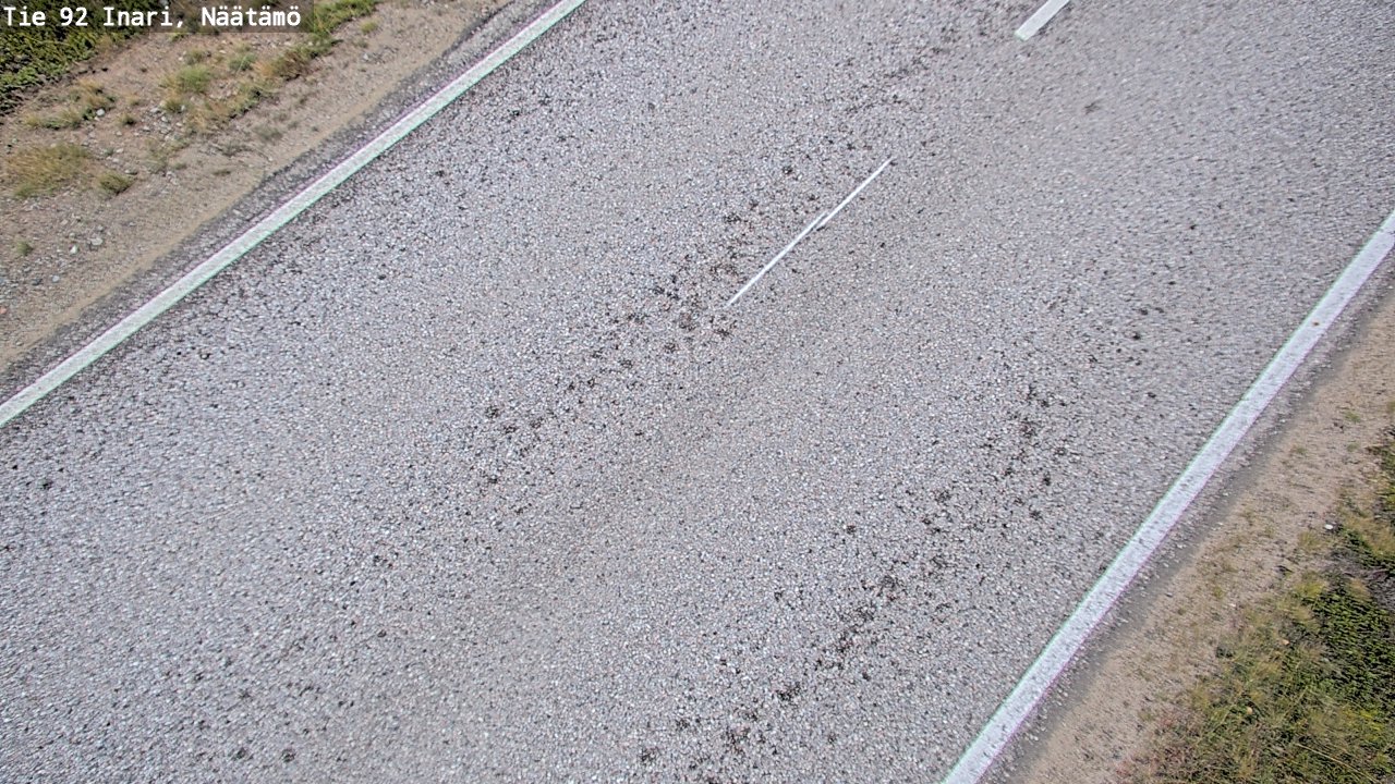 Kelikamerat Kuva Tie 92 Inari, Näätämö, Inari, Lappi