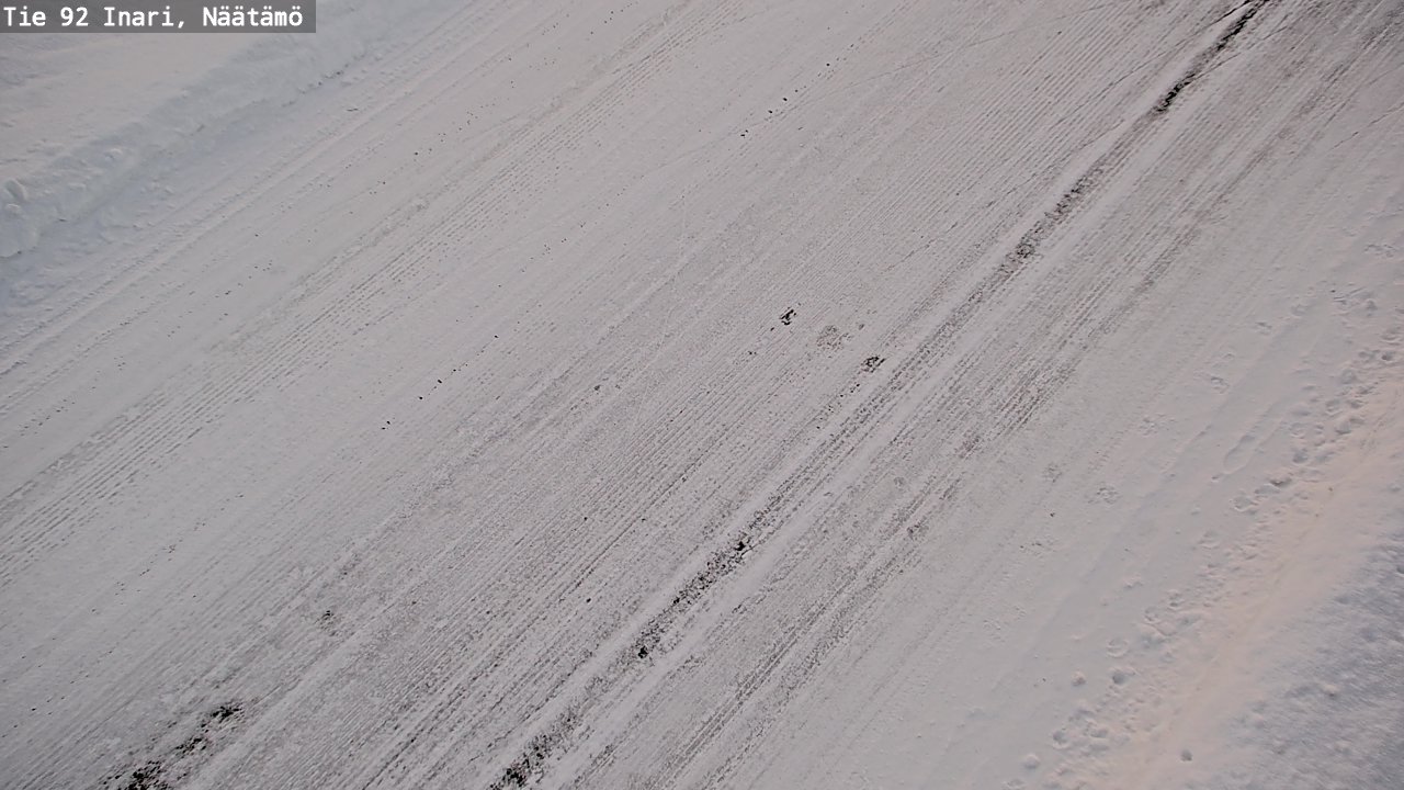 Kelikamerat Kuva Tie 92 Inari, Näätämö, Inari, Lappi