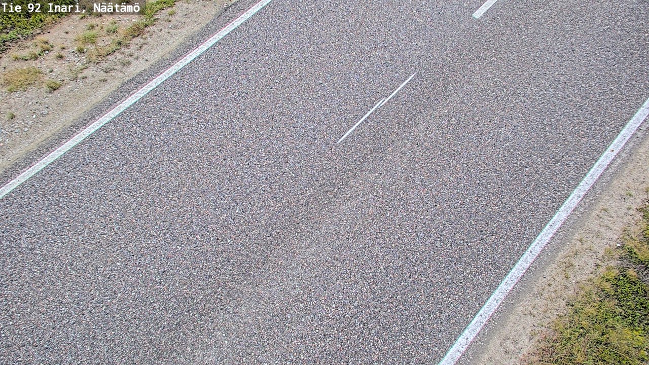 Kelikamerat Kuva Tie 92 Inari, Näätämö, Inari, Lappi