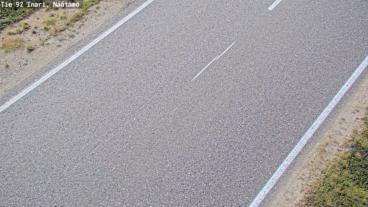 Kelikamerat Kuva Tie 92 Inari, Näätämö, Inari, Lappi