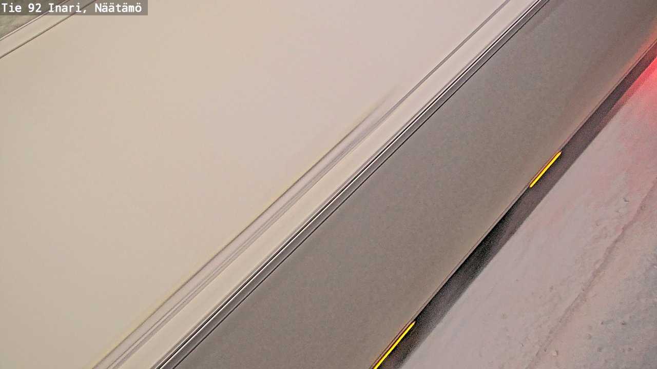 Kelikamerat Kuva Tie 92 Inari, Näätämö, Inari, Lappi