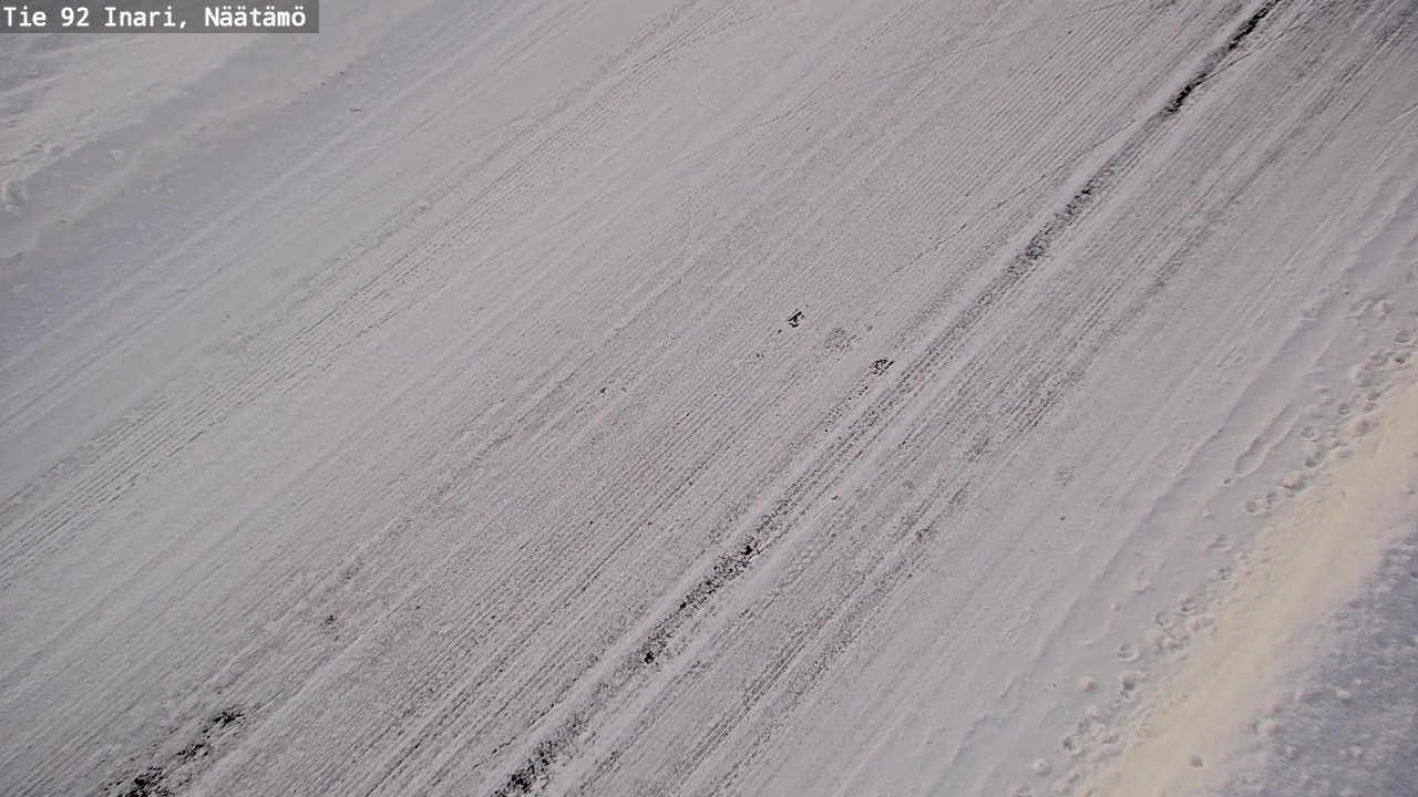 Kelikamerat Kuva Tie 92 Inari, Näätämö, Inari, Lappi