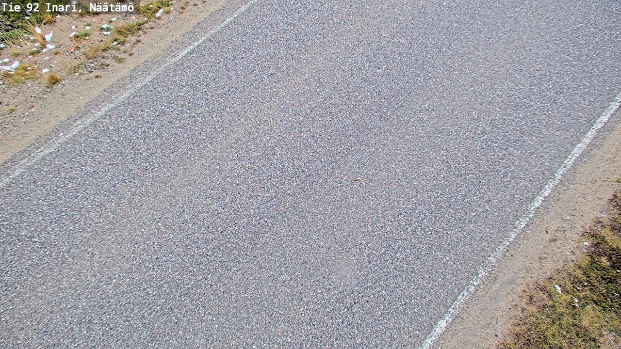 Kelikamerat Kuva Tie 92 Inari, Näätämö, Inari, Lappi