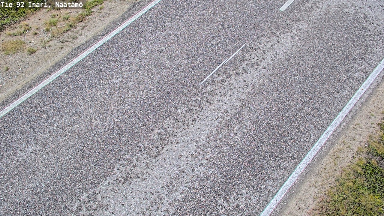 Kelikamerat Kuva Tie 92 Inari, Näätämö, Inari, Lappi