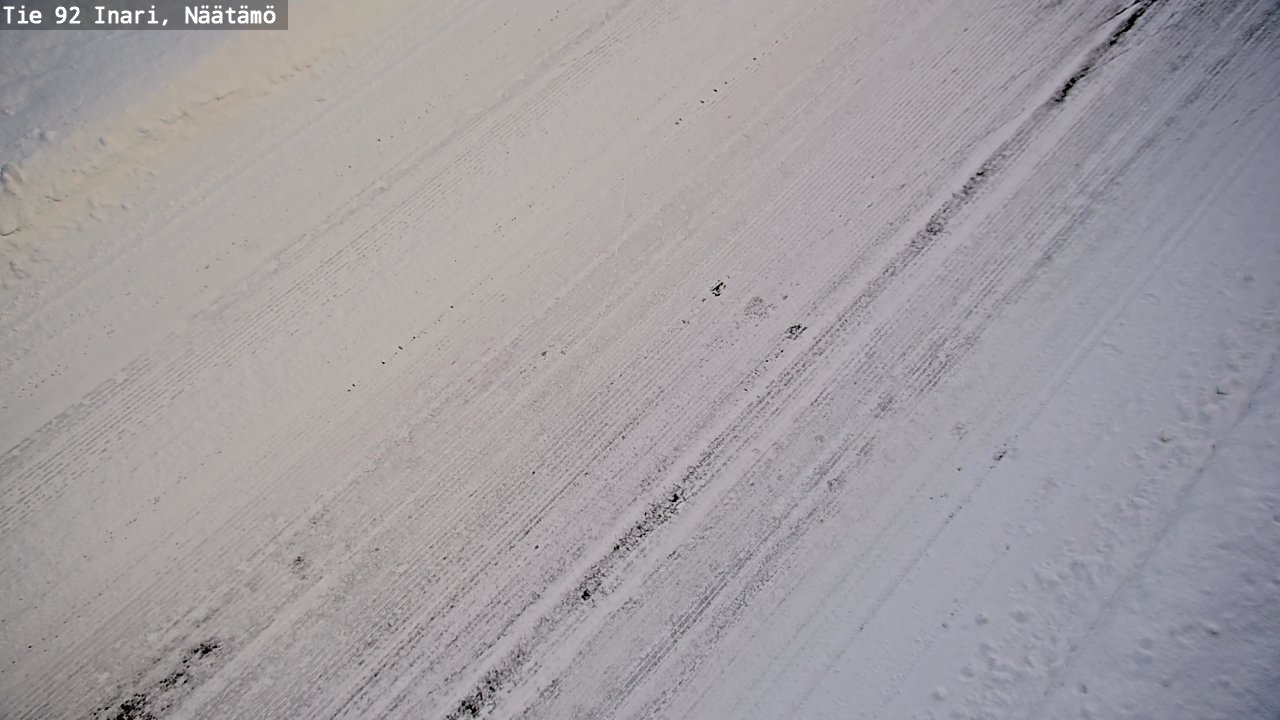 Kelikamerat Kuva Tie 92 Inari, Näätämö, Inari, Lappi