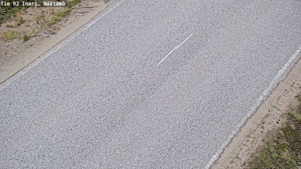 Kelikamerat Kuva Tie 92 Inari, Näätämö, Inari, Lappi