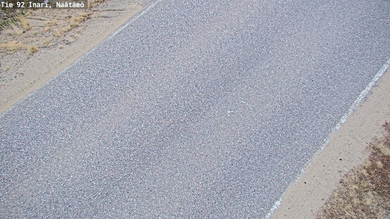 Kelikamerat Kuva Tie 92 Inari, Näätämö, Inari, Lappi