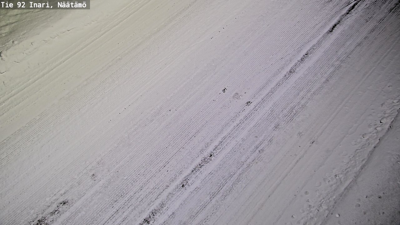 Kelikamerat Kuva Tie 92 Inari, Näätämö, Inari, Lappi