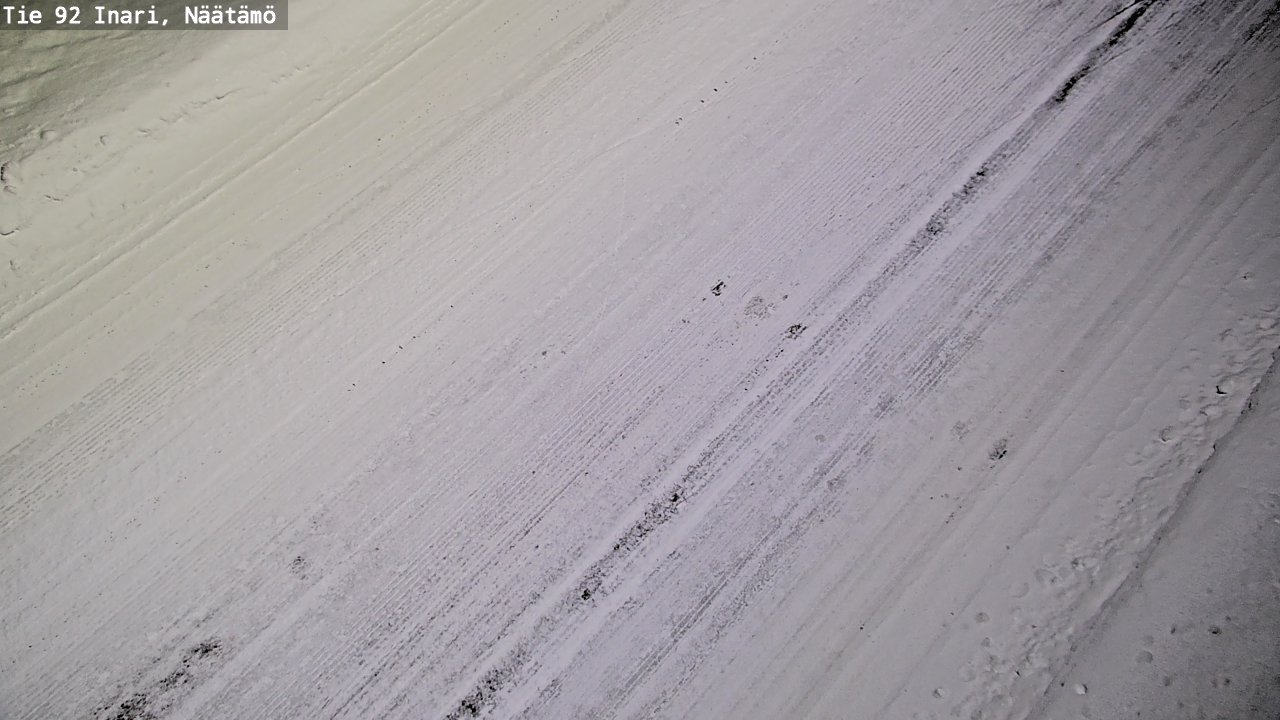 Kelikamerat Kuva Tie 92 Inari, Näätämö, Inari, Lappi