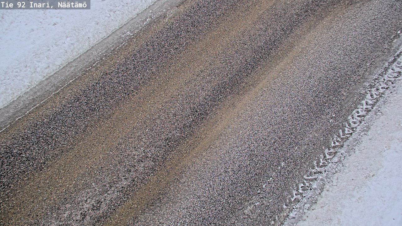 Kelikamerat Kuva Tie 92 Inari, Näätämö, Inari, Lappi