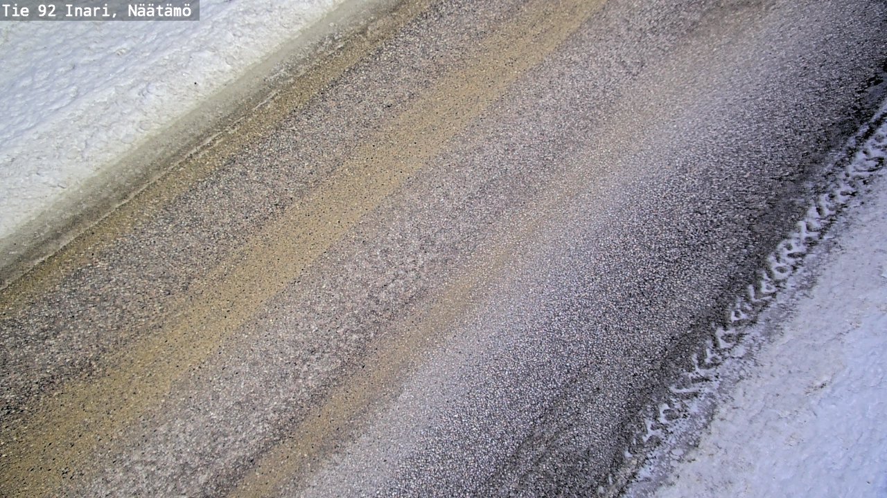 Kelikamerat Kuva Tie 92 Inari, Näätämö, Inari, Lappi