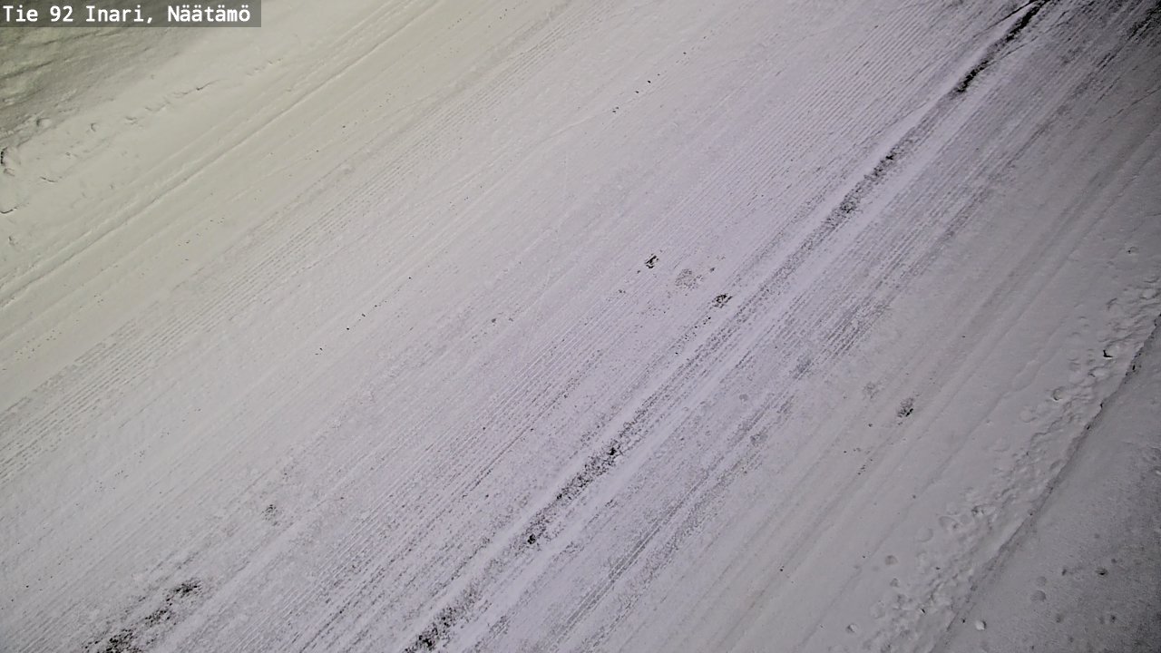 Kelikamerat Kuva Tie 92 Inari, Näätämö, Inari, Lappi