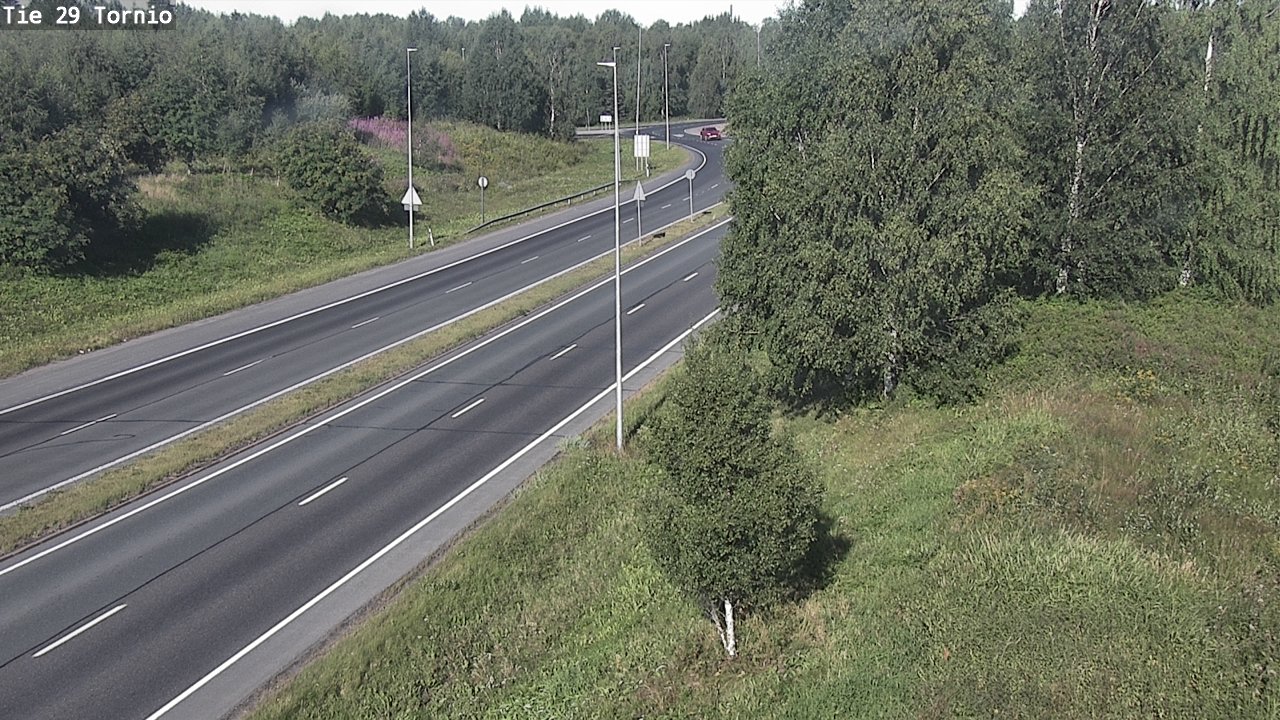 Weather Camera Image Road 29 Tornio, Tornio, Lappi