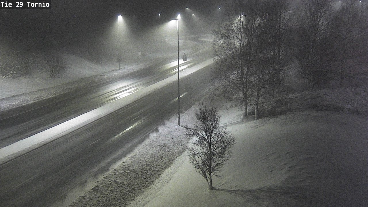 Weather Camera Image Väg 29 Torneå, Tornio, Lappi