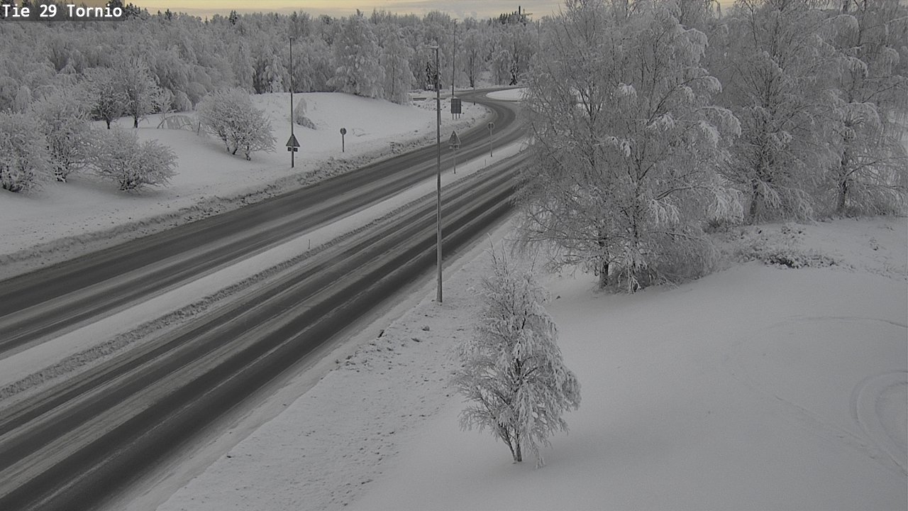 Kelikamerat Kuva Tie 29 Tornio, Tornio, Lappi