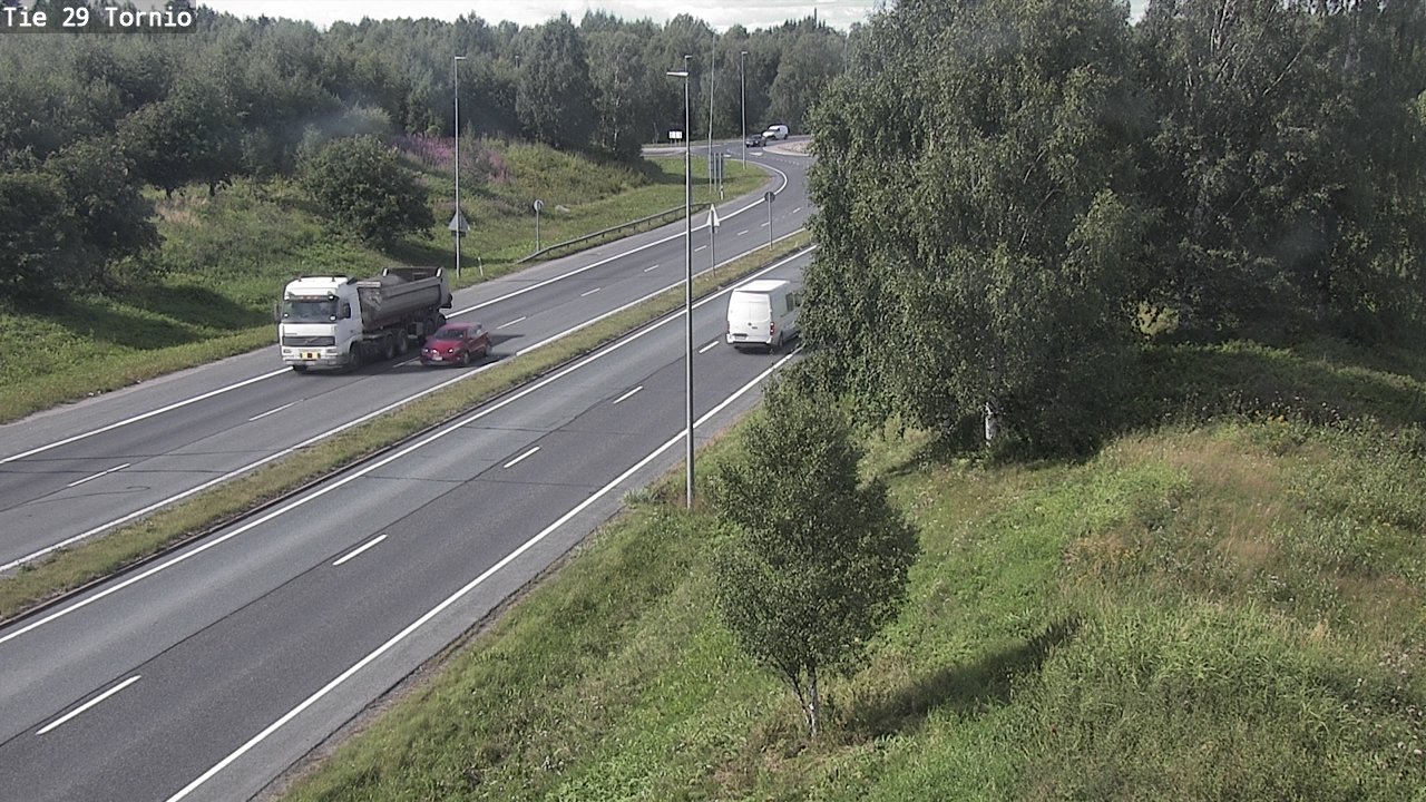 Weather Camera Image Road 29 Tornio, Tornio, Lappi