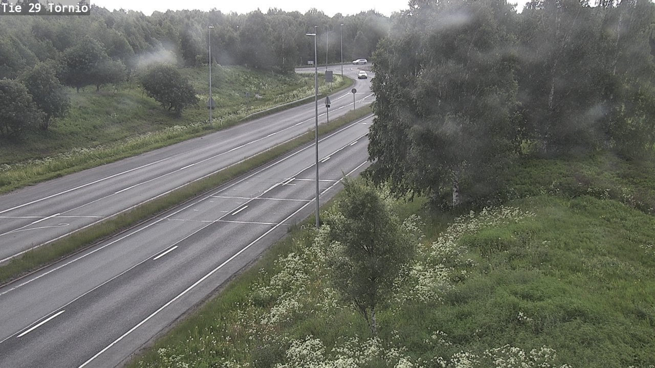 Weather Camera Image Väg 29 Torneå, Tornio, Lappi