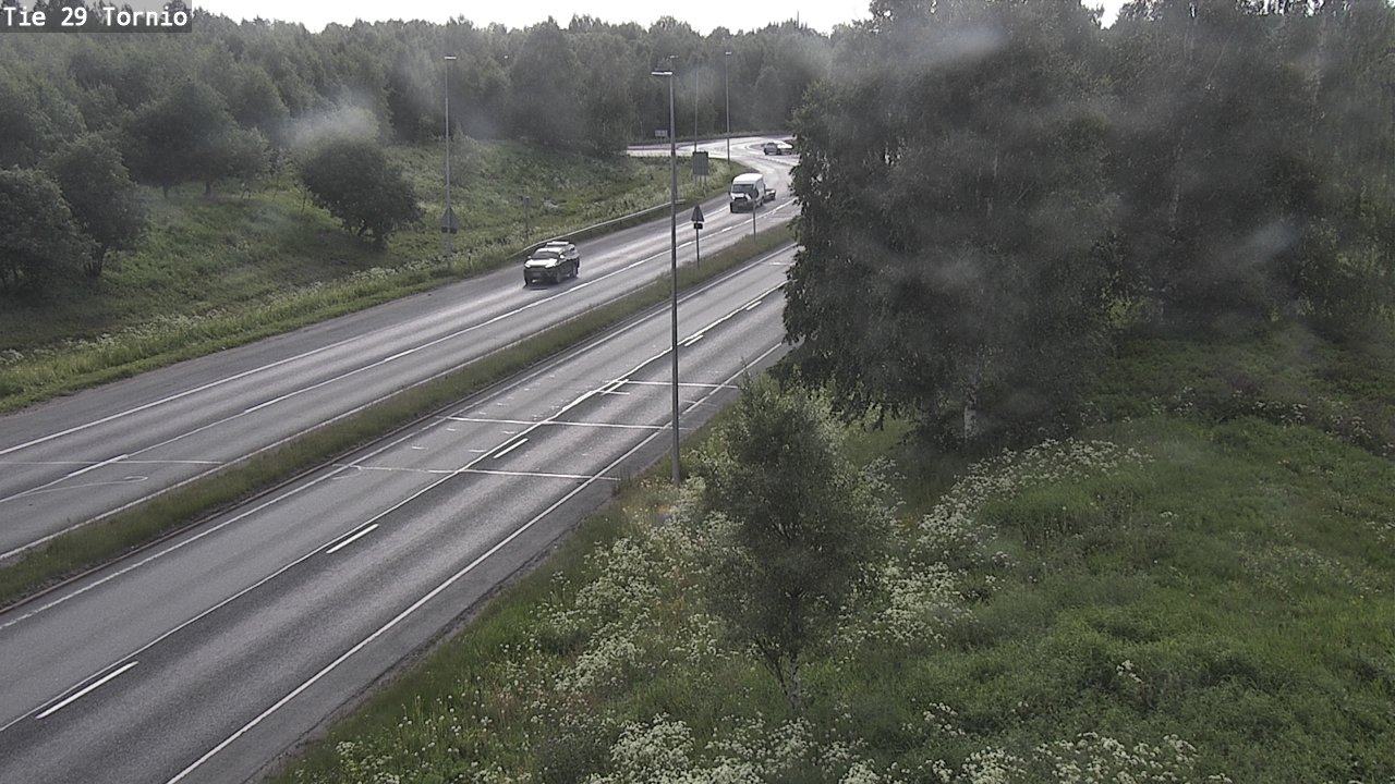 Weather Camera Image Väg 29 Torneå, Tornio, Lappi