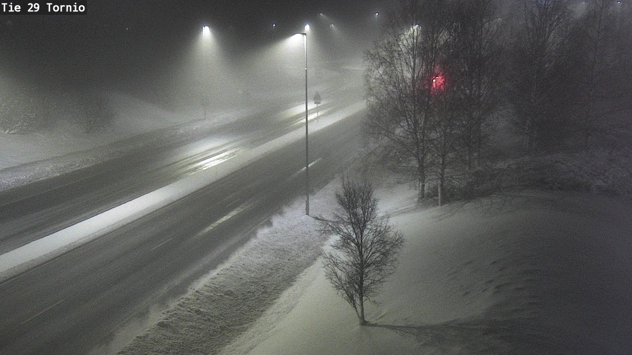 Weather Camera Image Väg 29 Torneå, Tornio, Lappi
