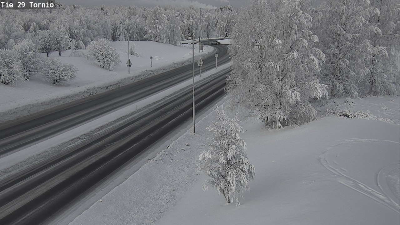 Kelikamerat Kuva Tie 29 Tornio, Tornio, Lappi