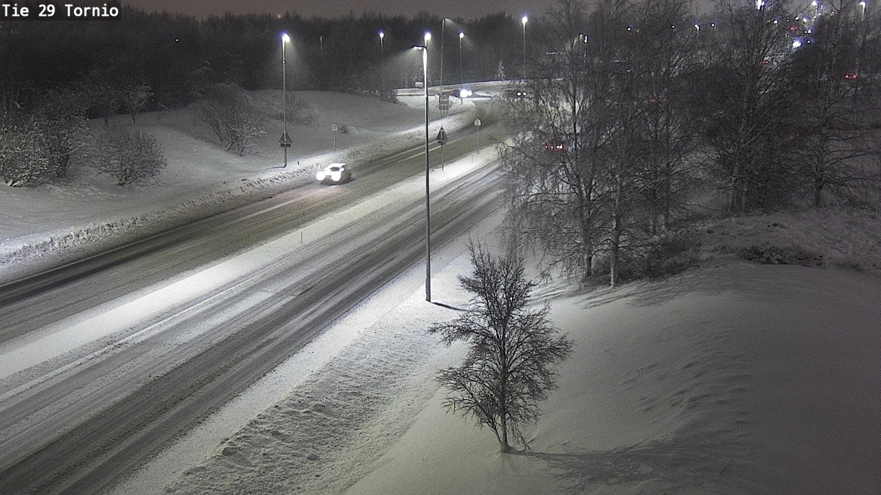 Weather Camera Image Väg 29 Torneå, Tornio, Lappi