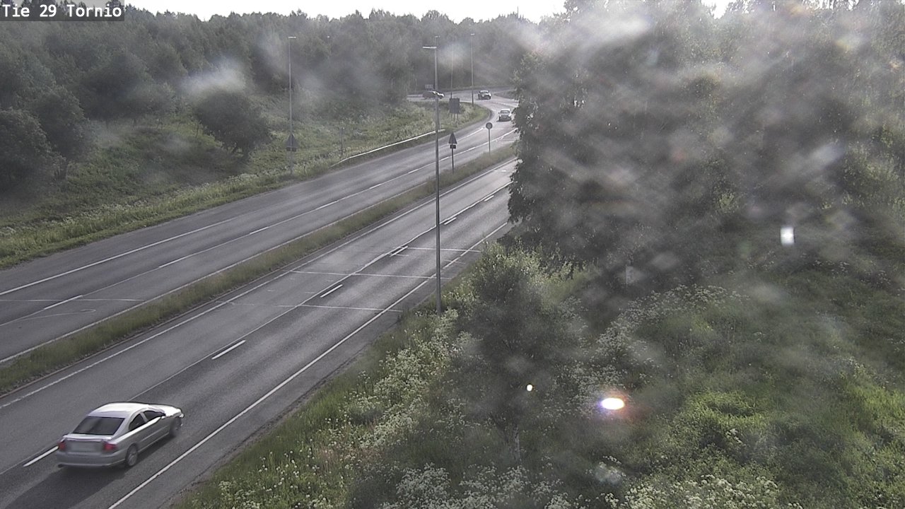 Weather Camera Image Väg 29 Torneå, Tornio, Lappi