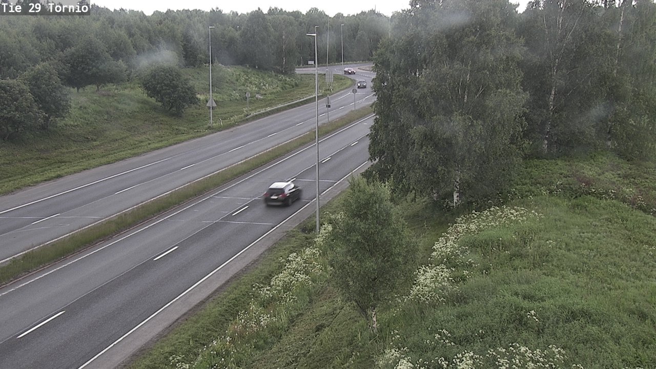 Weather Camera Image Väg 29 Torneå, Tornio, Lappi